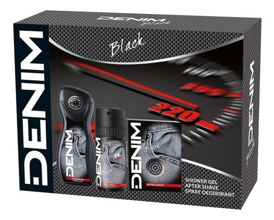 

Джинсовый, Черный, набор косметики, 3 шт., Denim