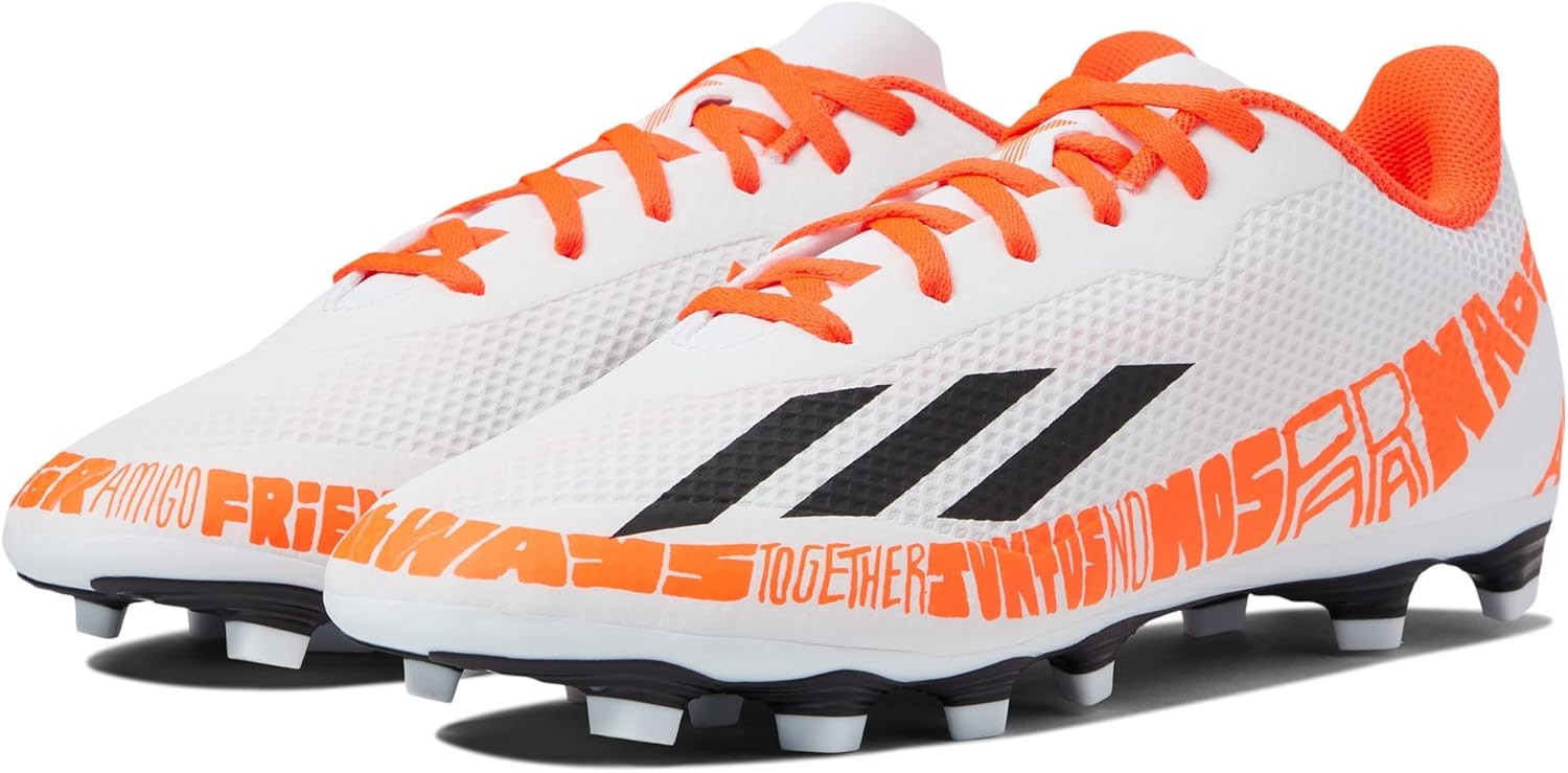 

Футбольные бутсы adidas X Speedportal Messi.4 для взрослых унисекс, для игры на гибкой поверхности, белый/черный/красный