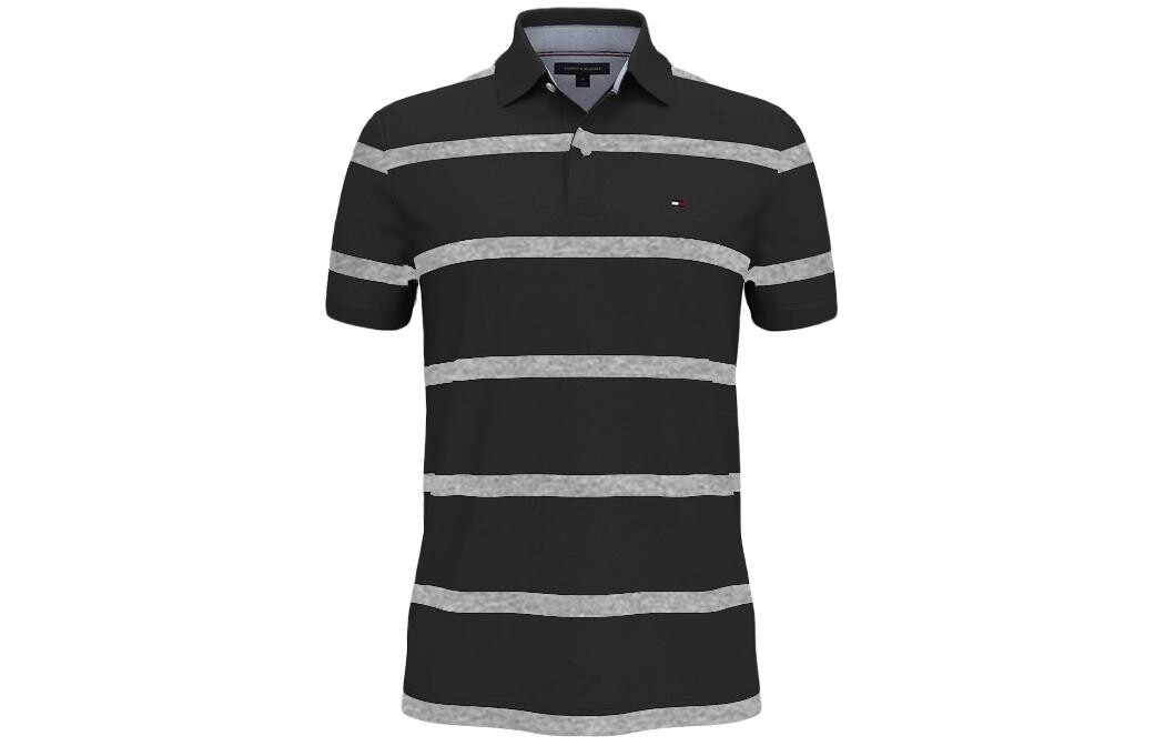 

Мужская рубашка-поло Tommy Hilfiger, цвет Black