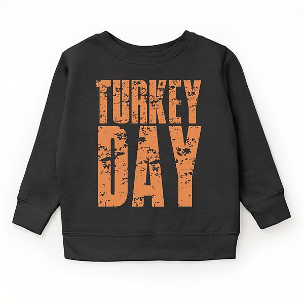 

Графический худи с принтом Turkey day block distressed The Juniper Shop, Black