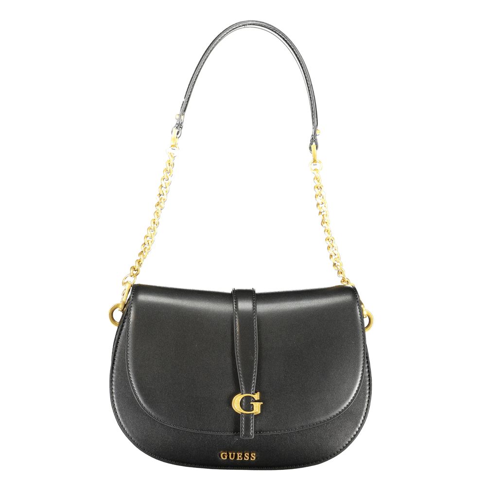 

Черная полиэтиленовая сумка Guess Shoes