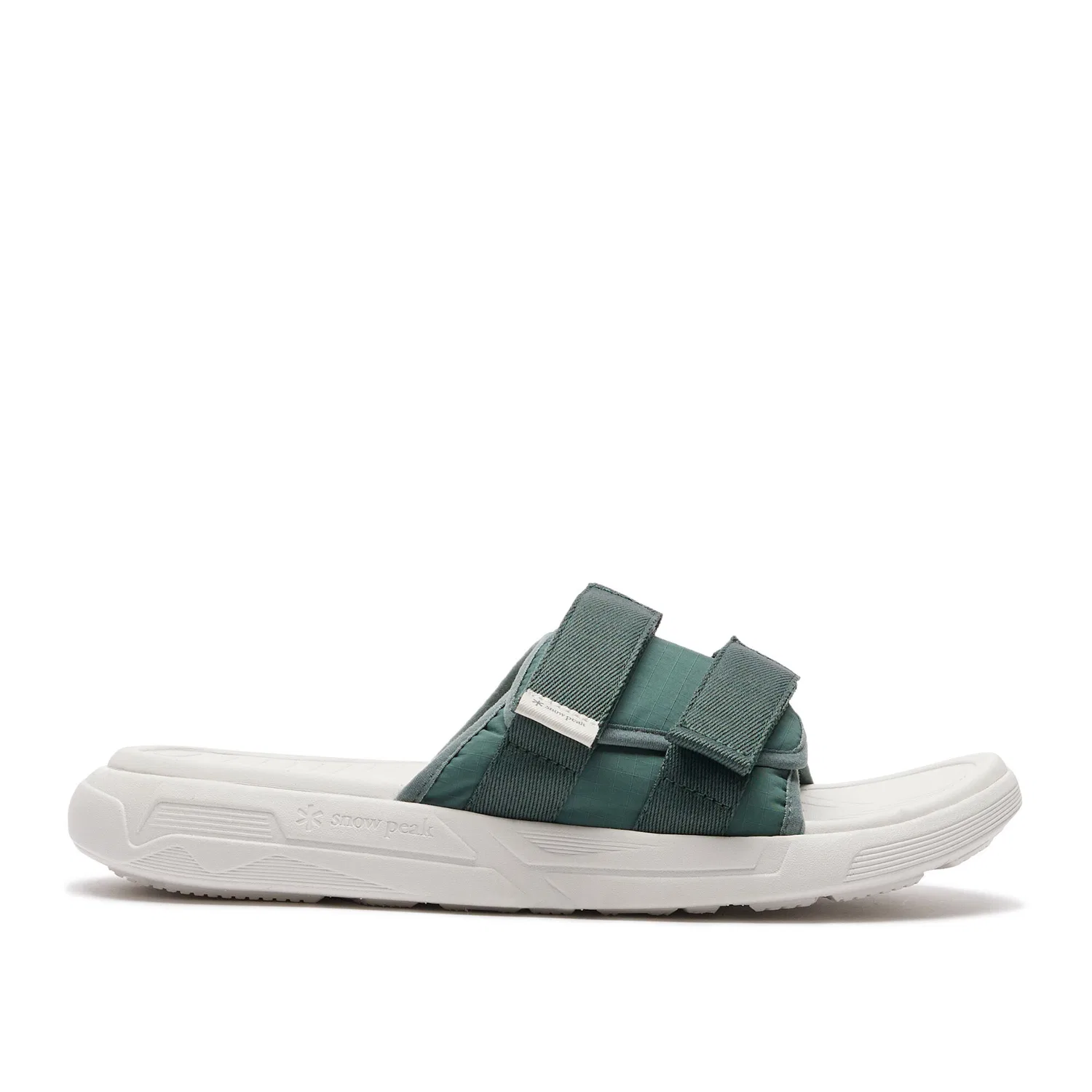Мужские шлёпанцы Crunch 3 Slide Vintage Green от Snowpeak Apparel — фото 3