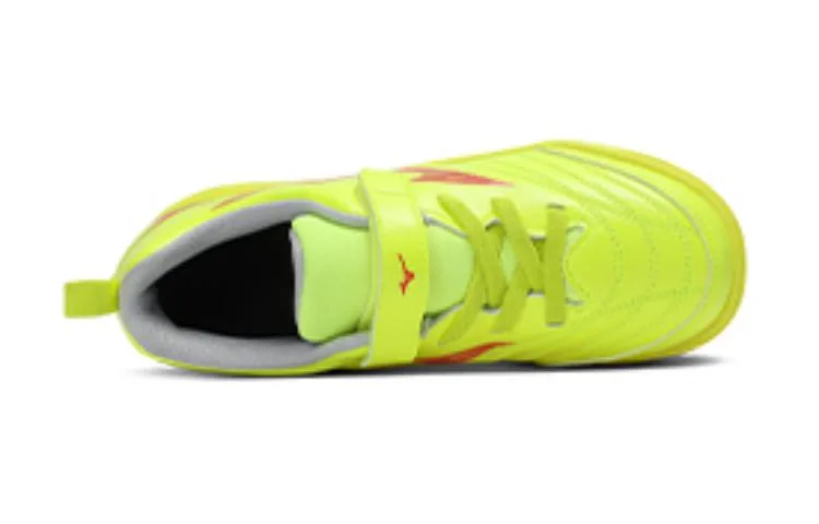 Mizuno Детские футбольные бутсы низкие противоскользящие износостойкие желтые — фото 4