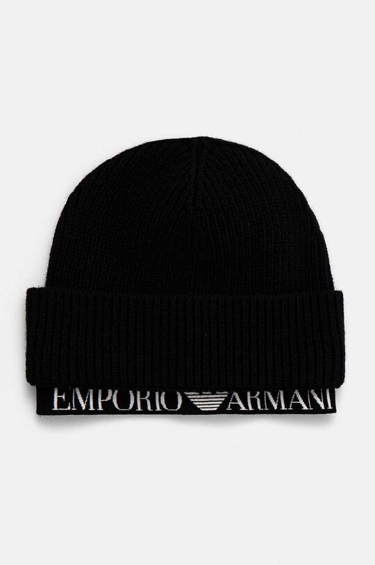 

Шапка Emporio Armani, черный
