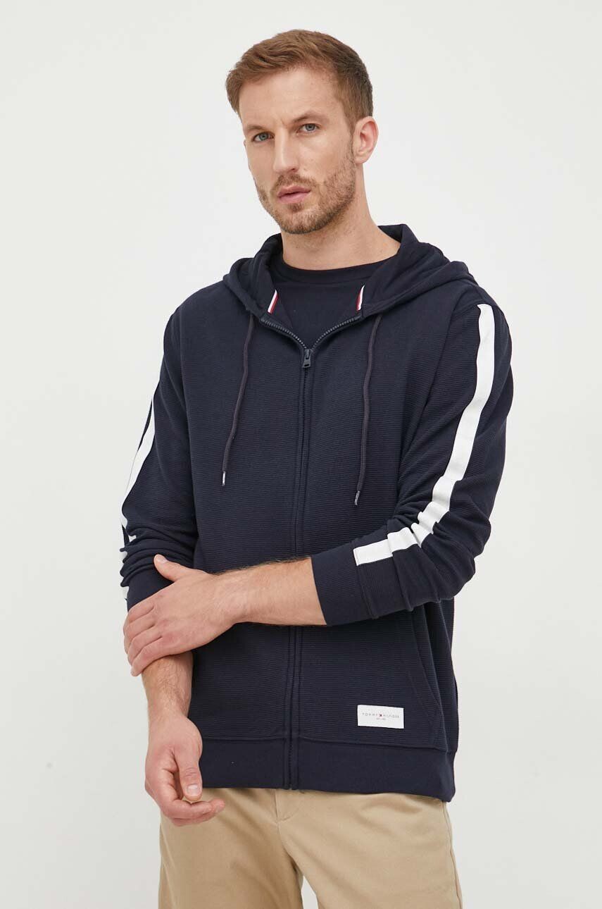 

Хлопковая толстовка для отдыха Tommy Hilfiger, темно-синий