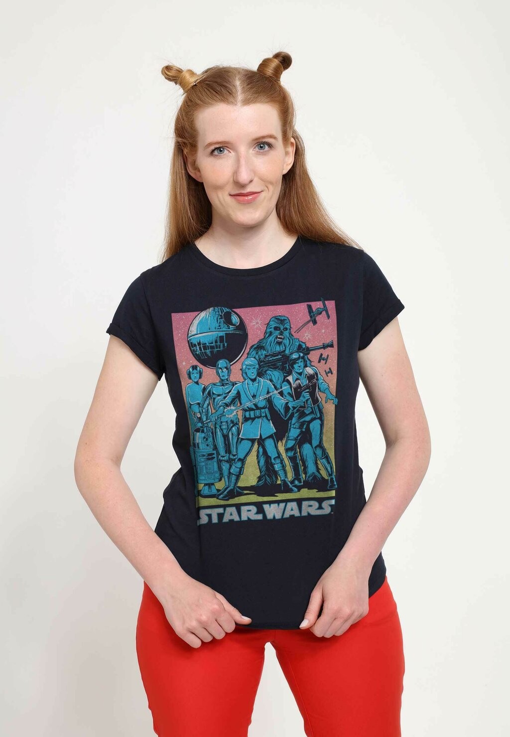 

Футболка с принтом STAR WARS: CLASSIC REBELS ARE GO Henry Tiger, темно-синий