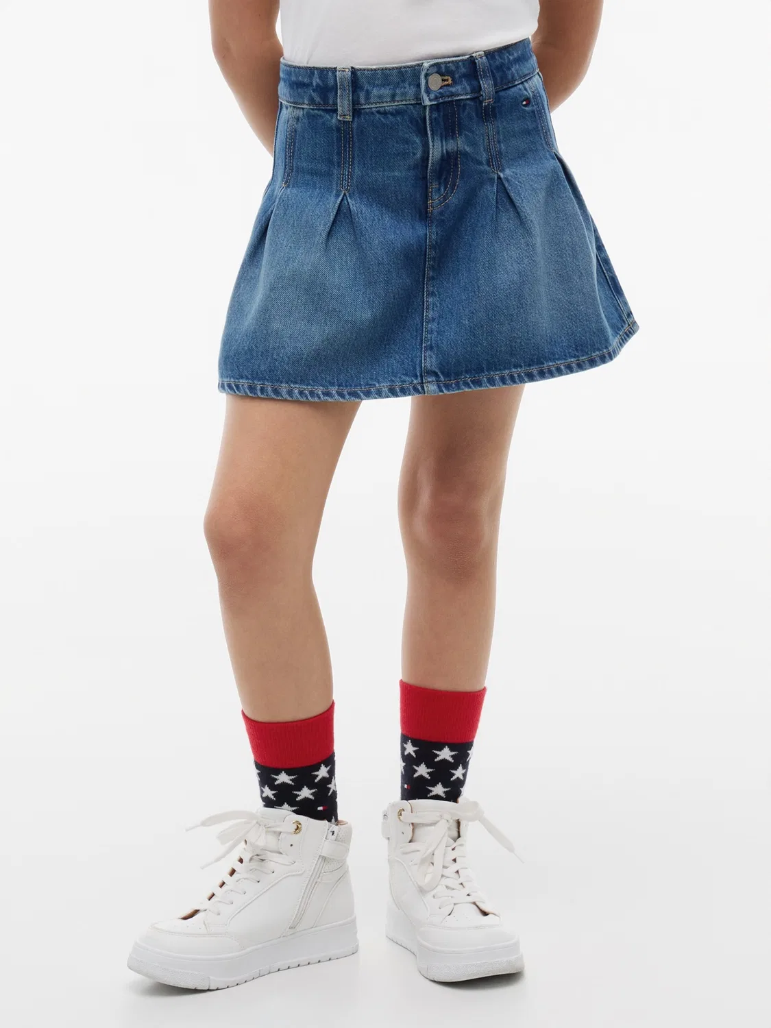 Юбка Tommy Hilfiger, Blue Denim — фото 2