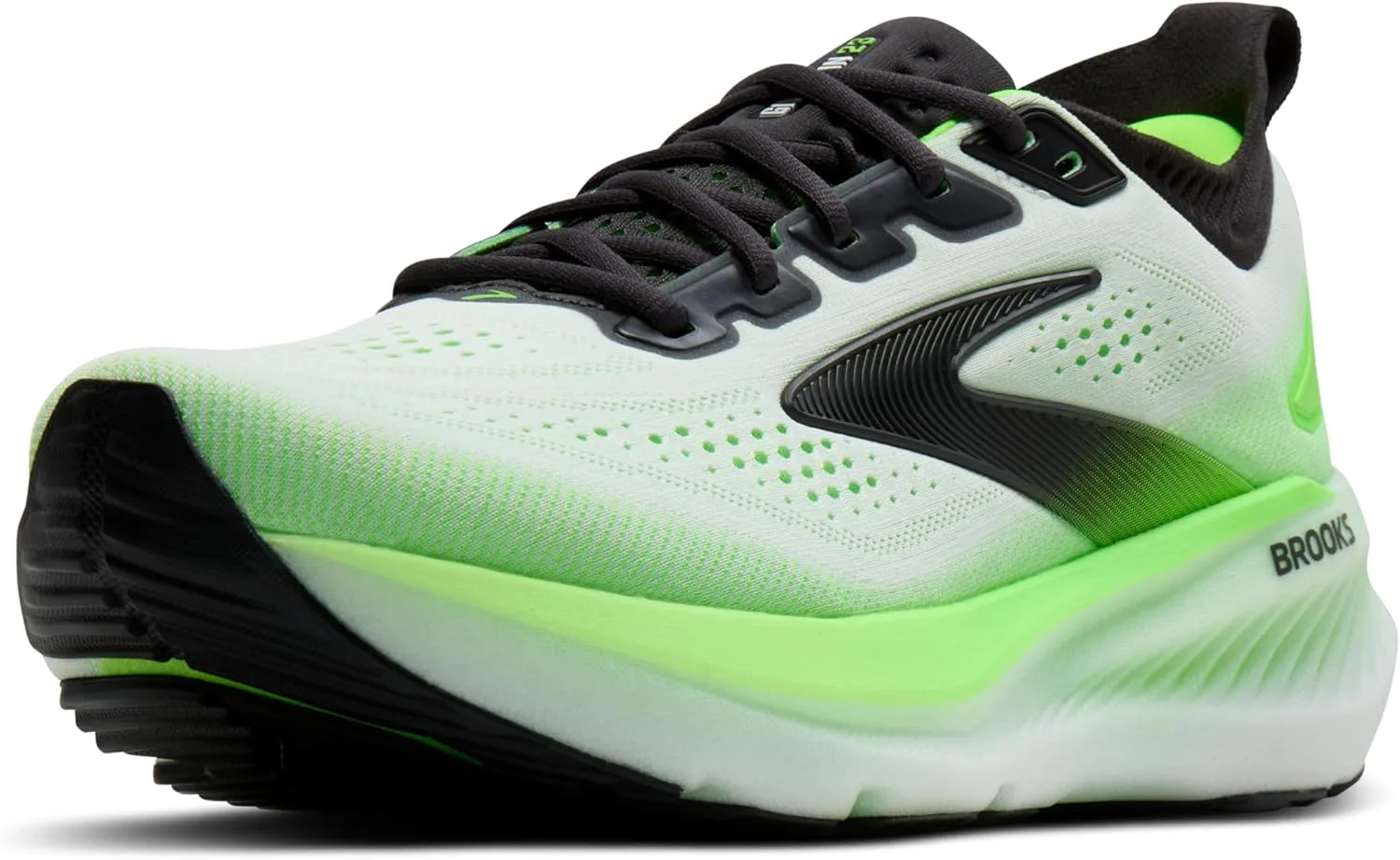 Мужские кроссовки Brooks Glycerin 23, белый/зеленый