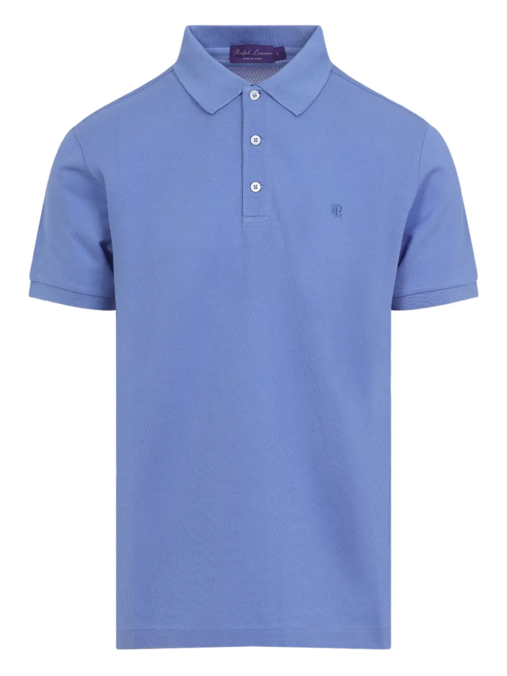

Рубашка поло с вышивкой Ralph Lauren Purple Label, синий