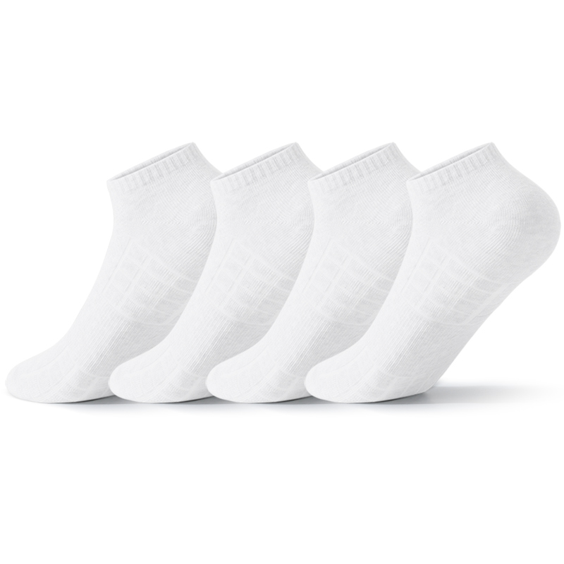 

Набор носков Mid Calf в подарочной коробке для мужчин SHIWAJI, [no terry sole]no-show socks 4 белый