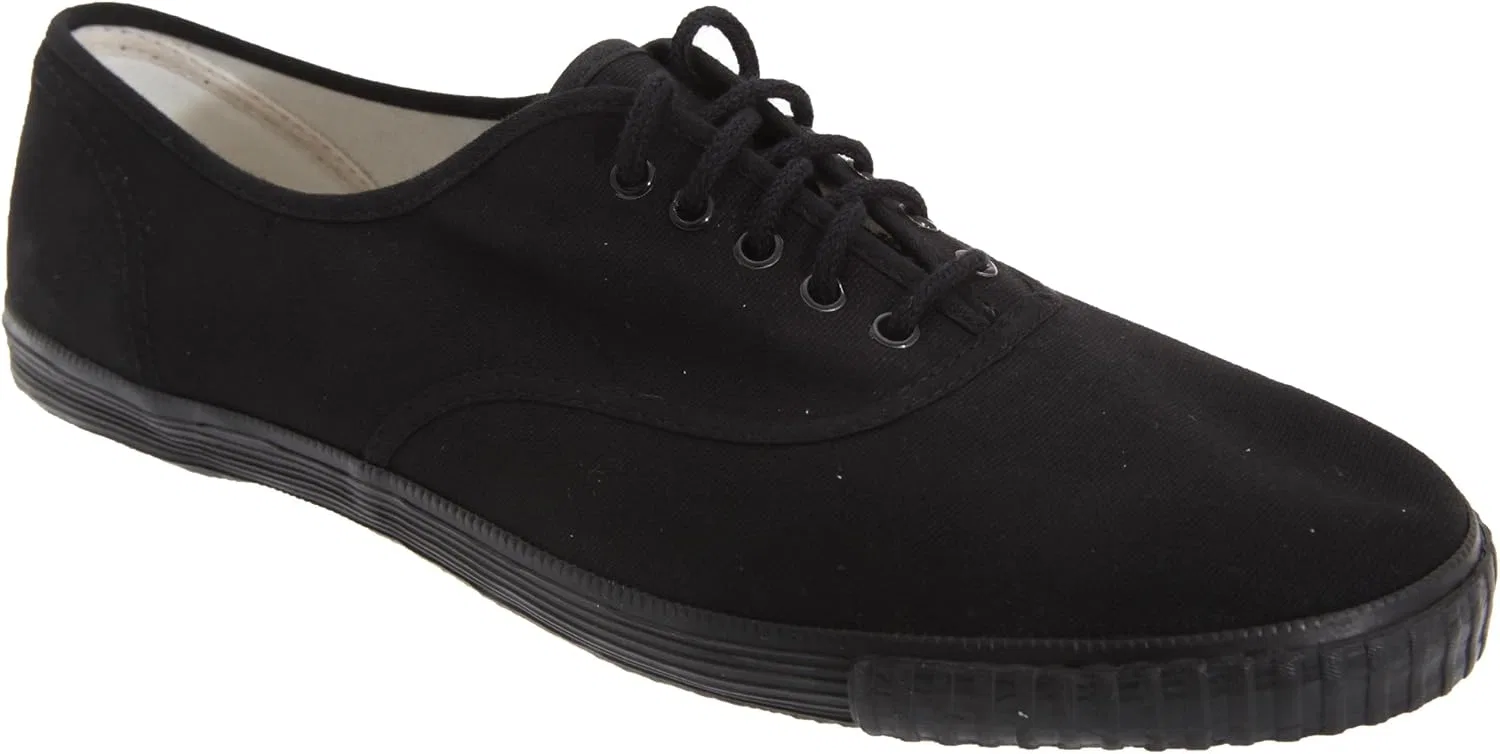Кроссовки Dek Unisex Canvas на шнуровке, 2-Black