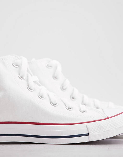 Белые кроссовки унисекс Converse Chuck Taylor All Star Hi Wide Fit
