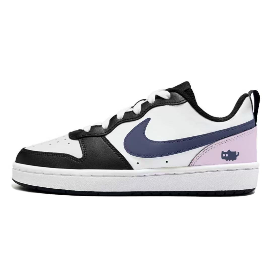 

Кроссовки для скейтбординга Court Borough Doraemon Abrasion Resistant Low top детские Nike, фиолетовый