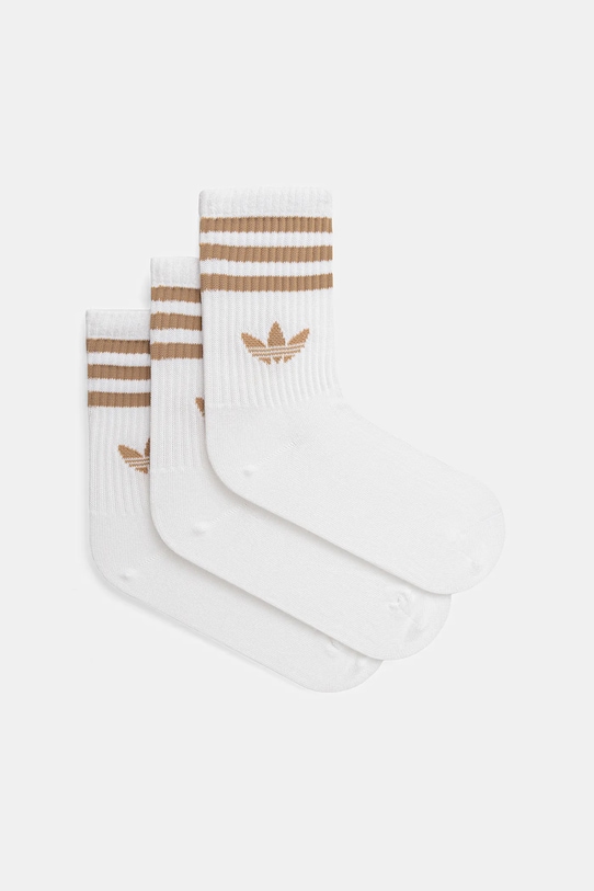 

Носки 3-Stripes комплект из 3 пар Adidas Originals, белый
