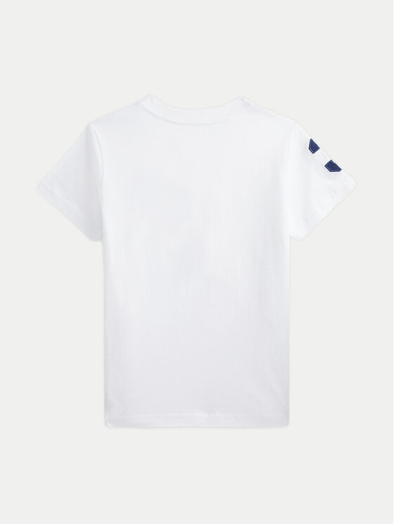 Футболка обычного кроя 322832907 Polo Ralph Lauren, белый — фото 2