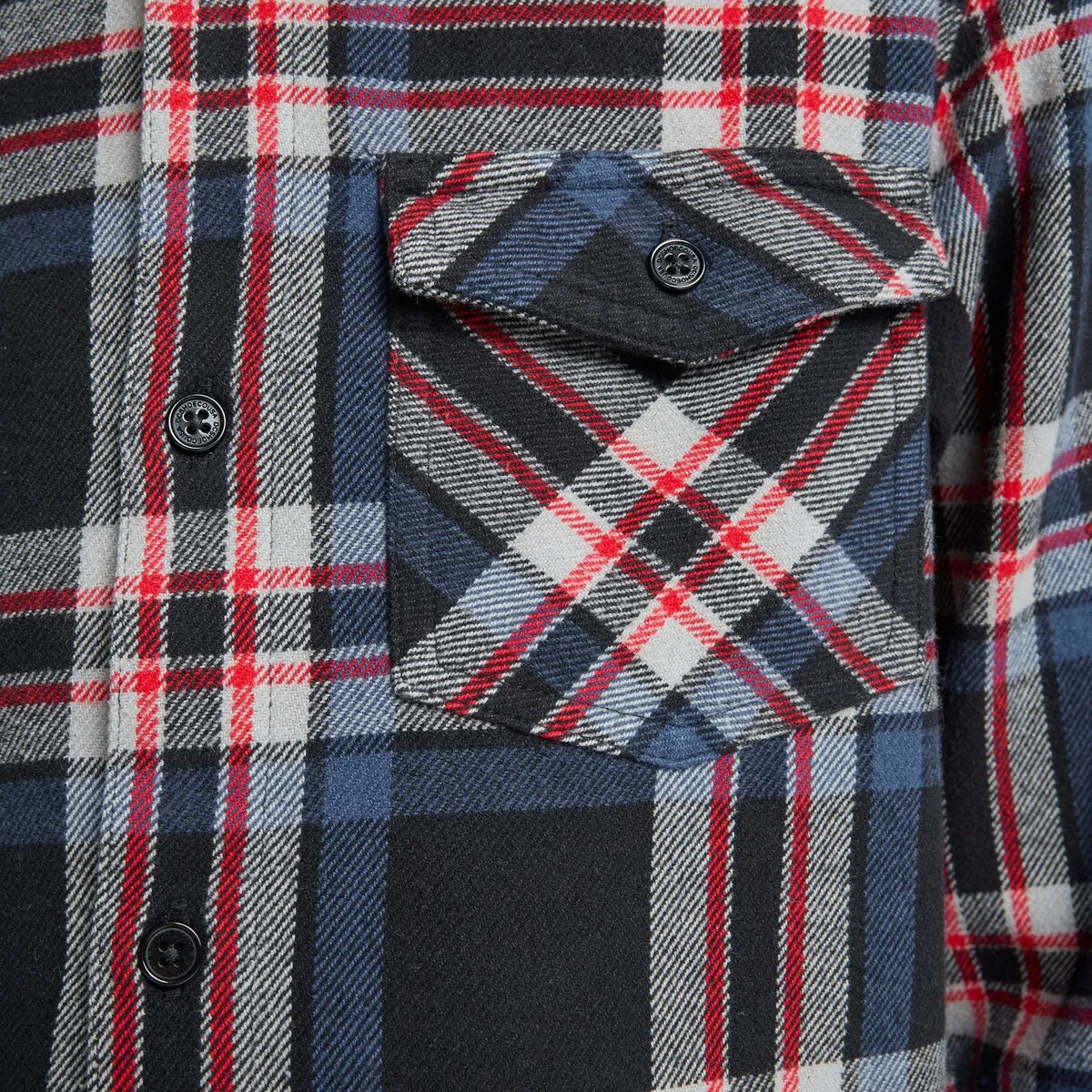Детская футболка Marshal Flannel DC Shoes, черный — фото 3