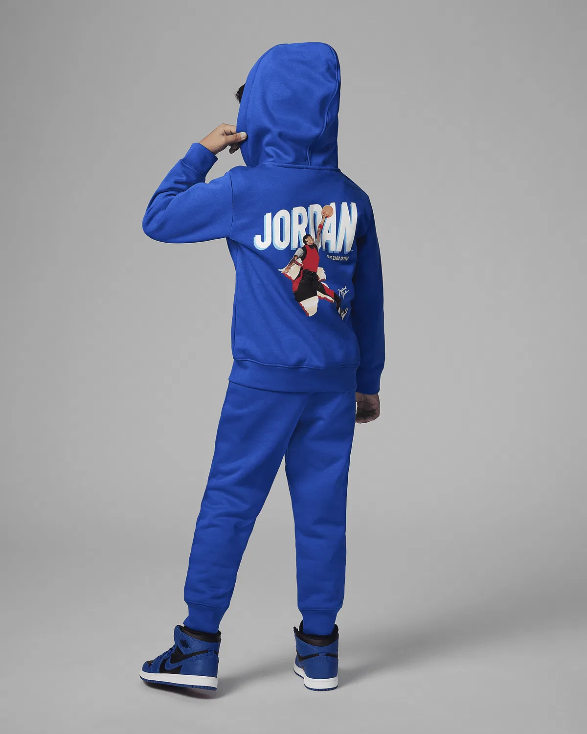 Детский набор Jordan Flight MVP Full-Zip, Game Royal — фото 2