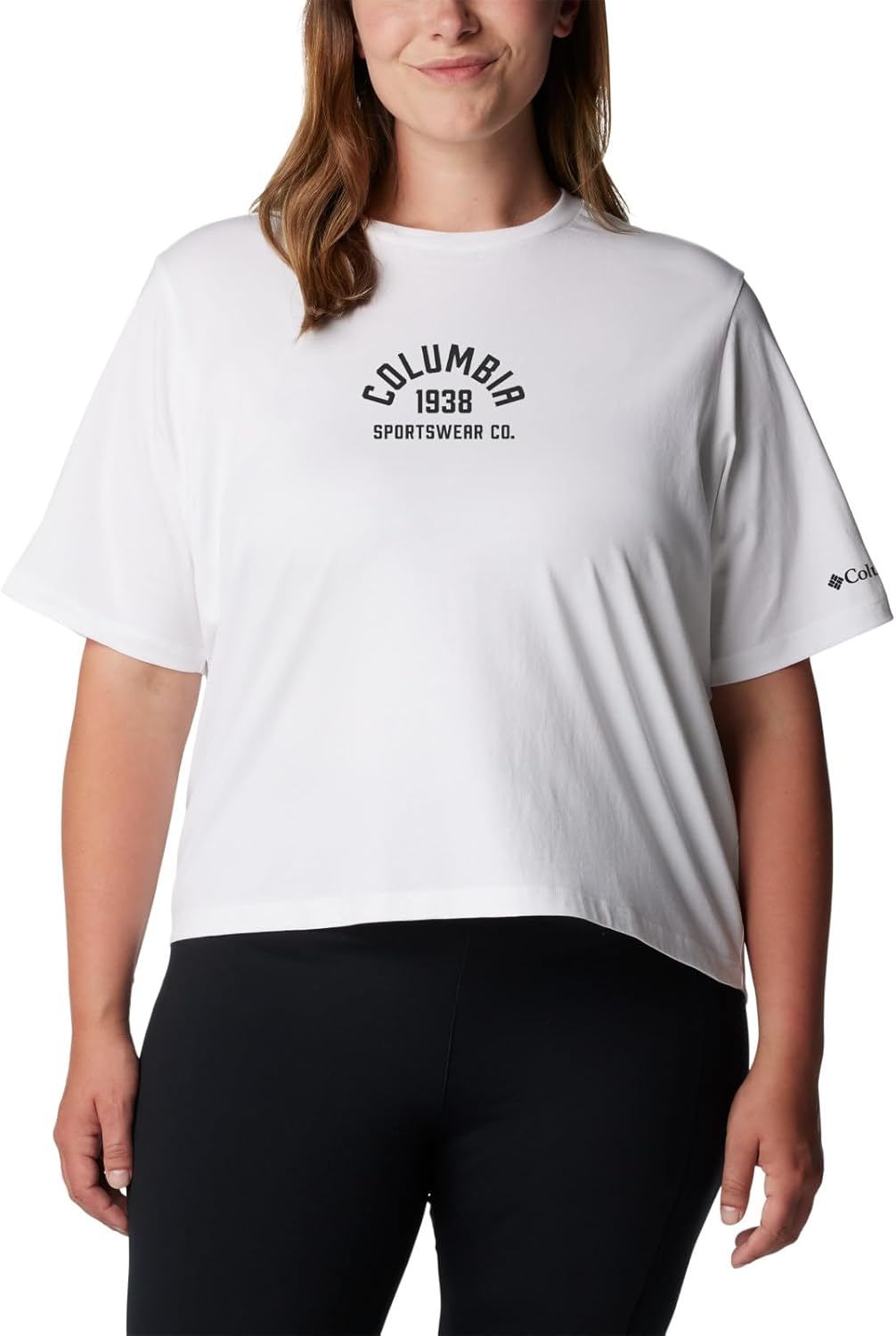 

Женская футболка Columbia North Cascades Relaxed, White, College Life, Белый, Женская футболка Columbia North Cascades Relaxed, White, College Life