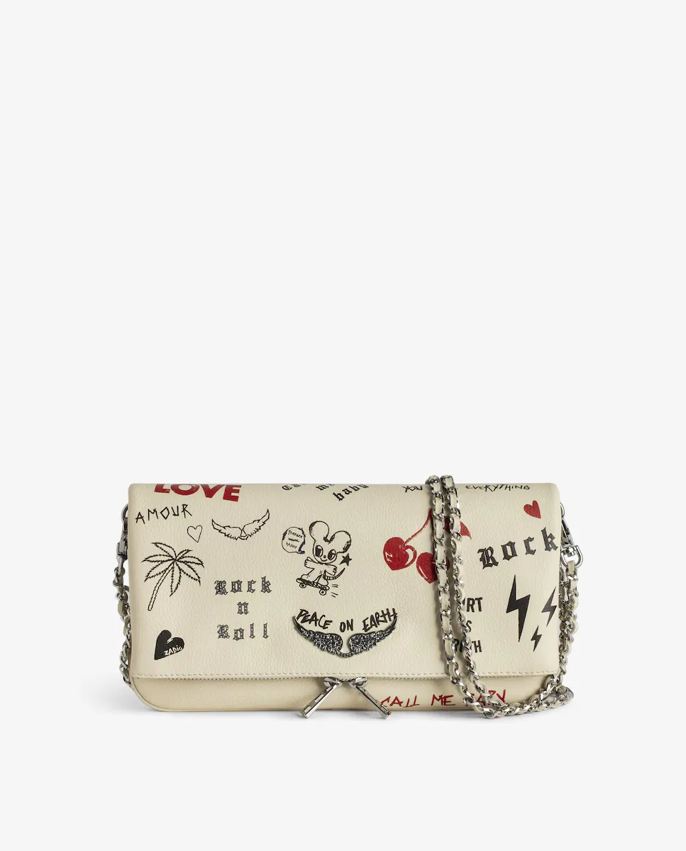 

Сумка Rock Bag Белая сумка Zadig & Voltaire, белый
