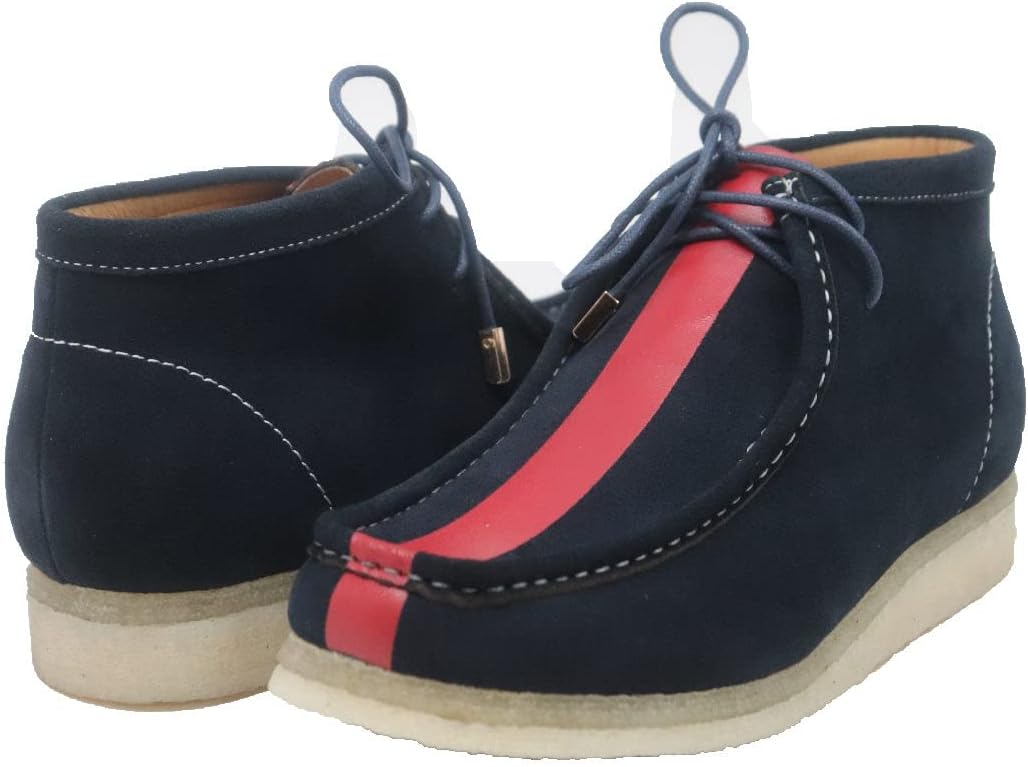 

Дизайнерские мужские туфли Walkers с полоской, винтажные на шнуровке, ручной работы, с отличным комфортом и стильным видом British Collection, темно-синий