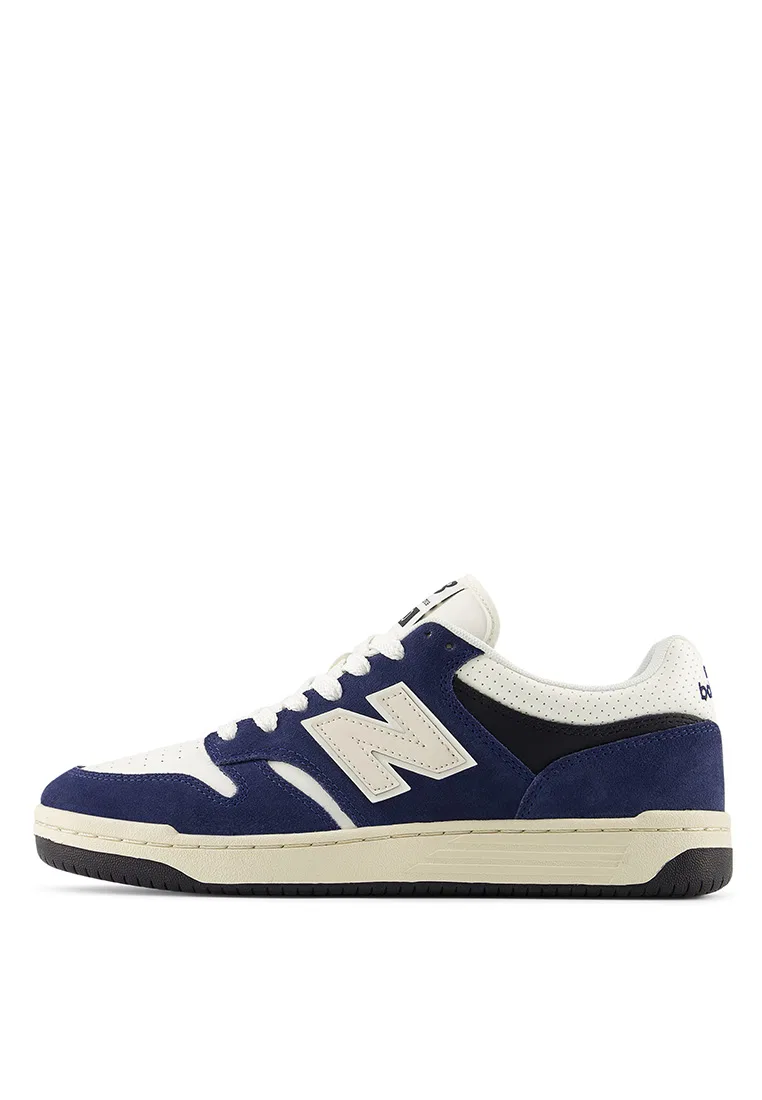 Кроссовки классические Lifestyle, 480, Classic New Balance, черный/темно-синий