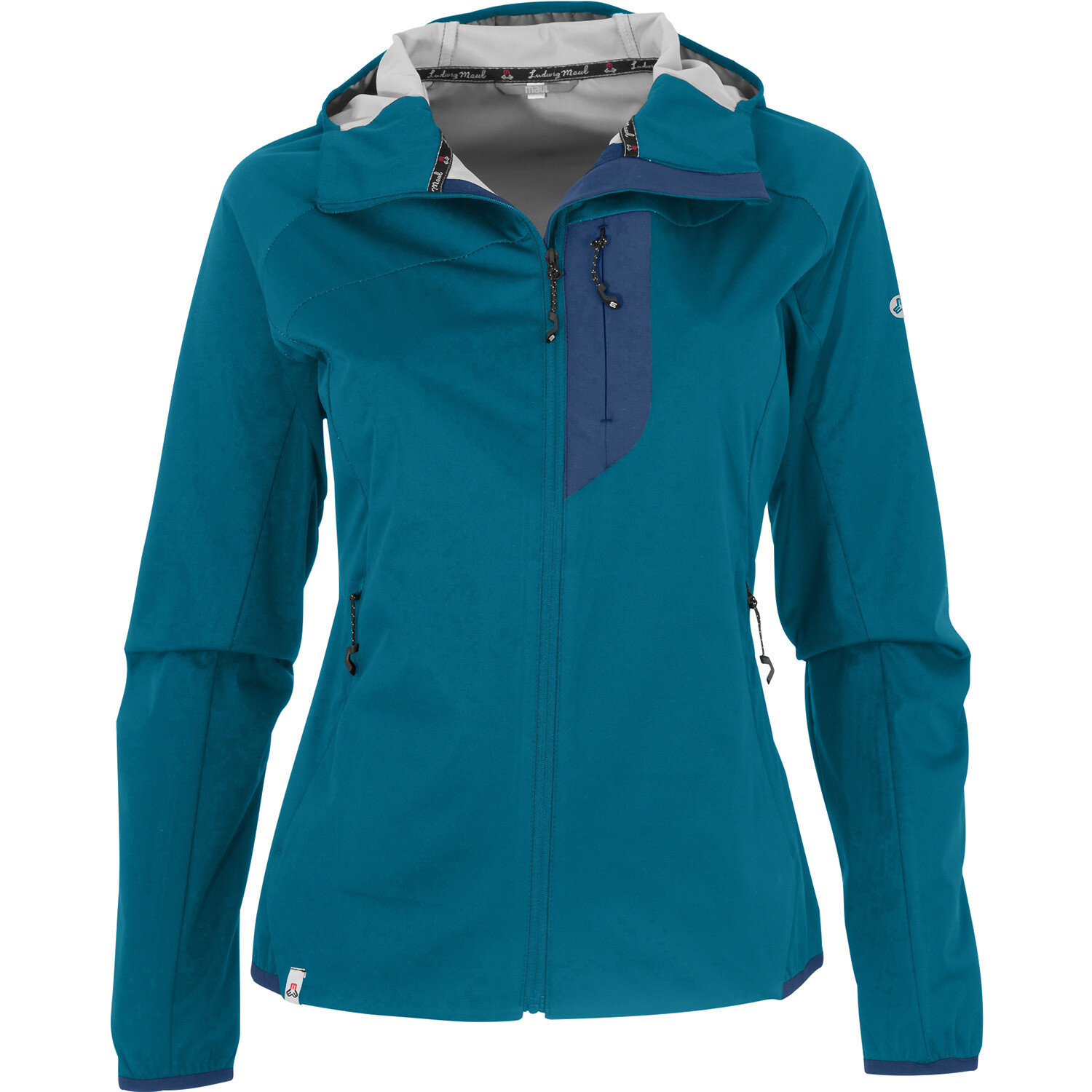

Куртка софтшелл Maul Sport Wildbarren, бензиновый