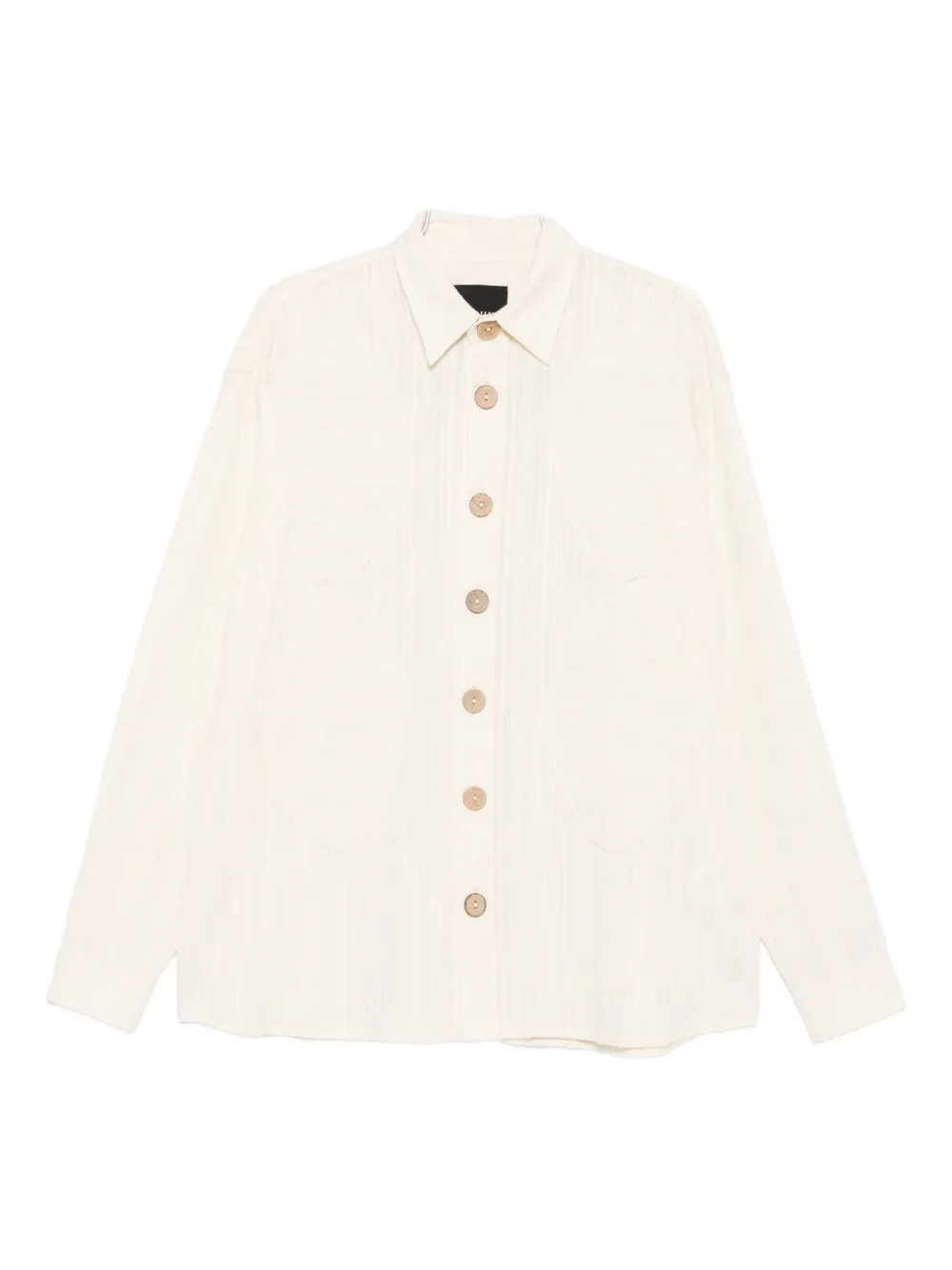 

Рубашка с вырезами и пуговицами Labrum London, нейтральный