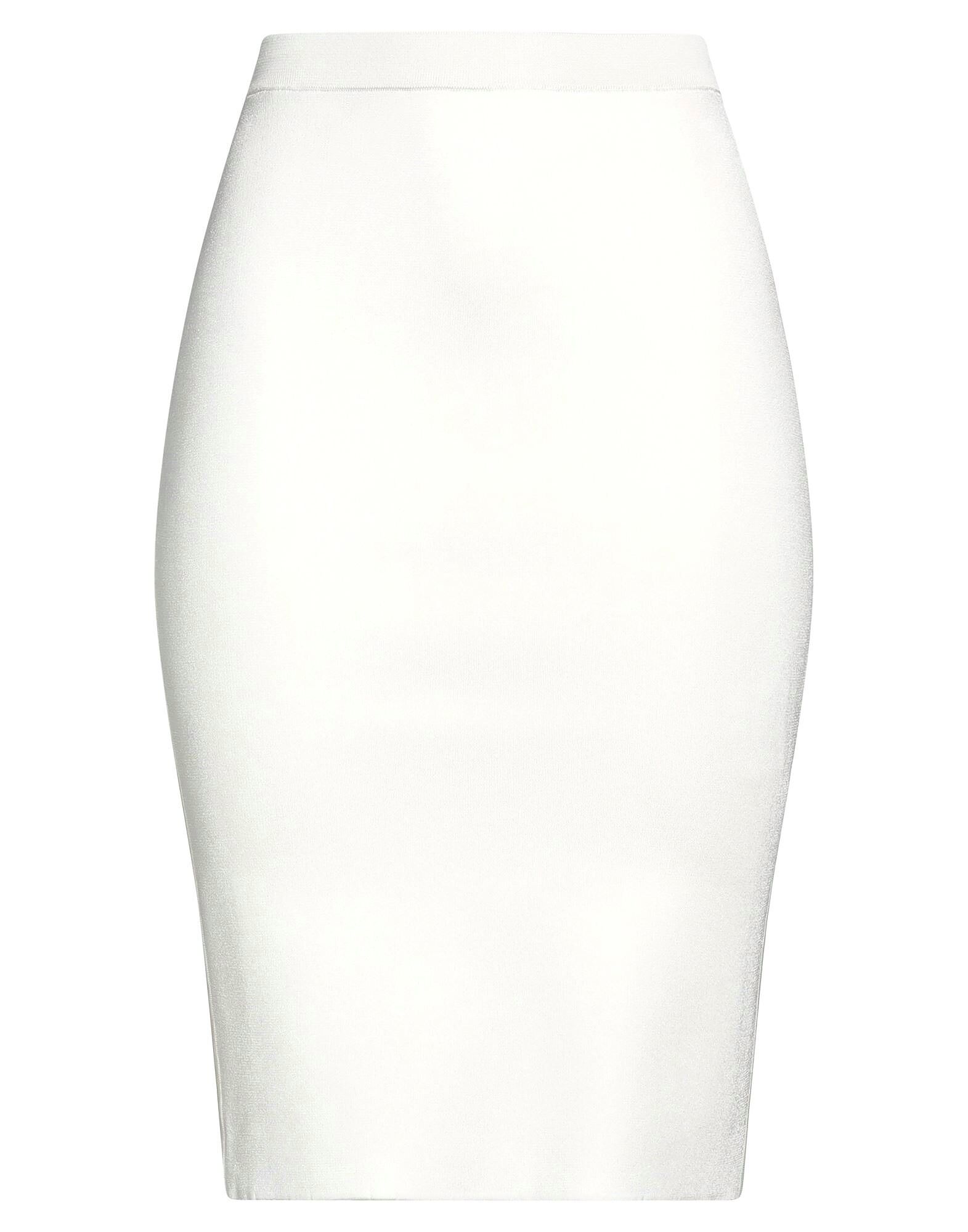 

Юбка миди Saint Laurent, белый