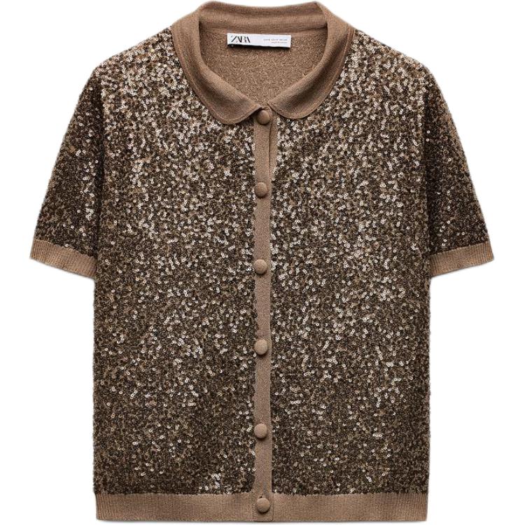 

Трикотаж Женский Коричневый ZARA