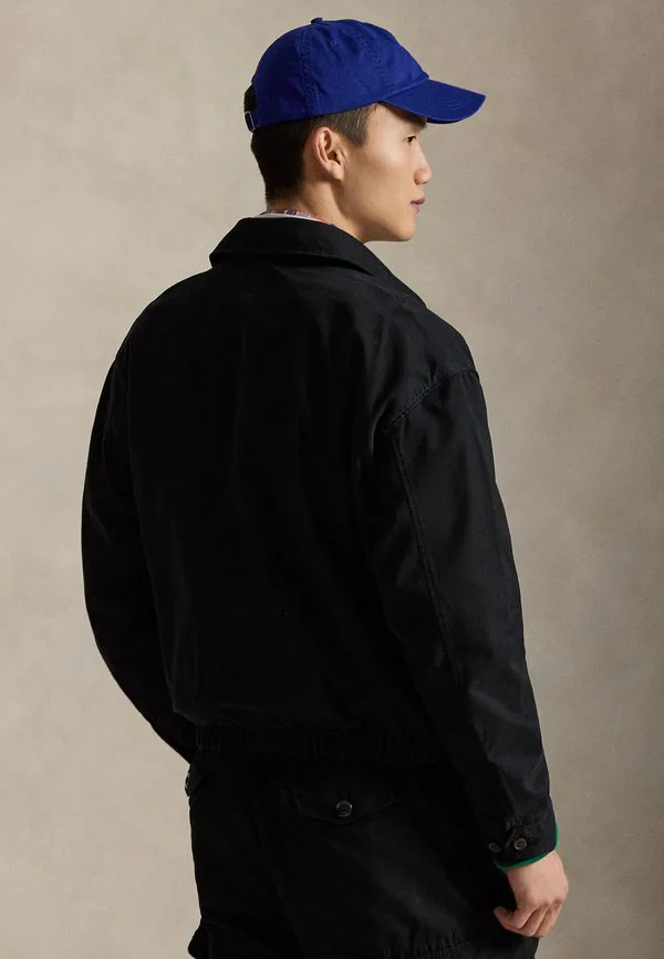 Куртка-Поло большого размера из саржи, легкая куртка Polo Ralph Lauren, Polo Black — фото 3
