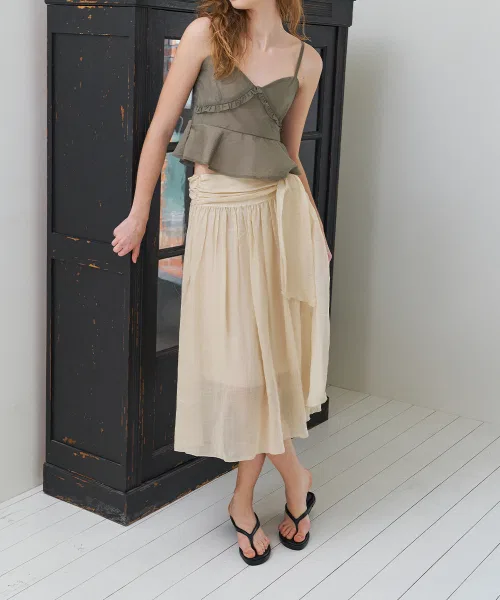 Женская юбка Without Summer Almond strap