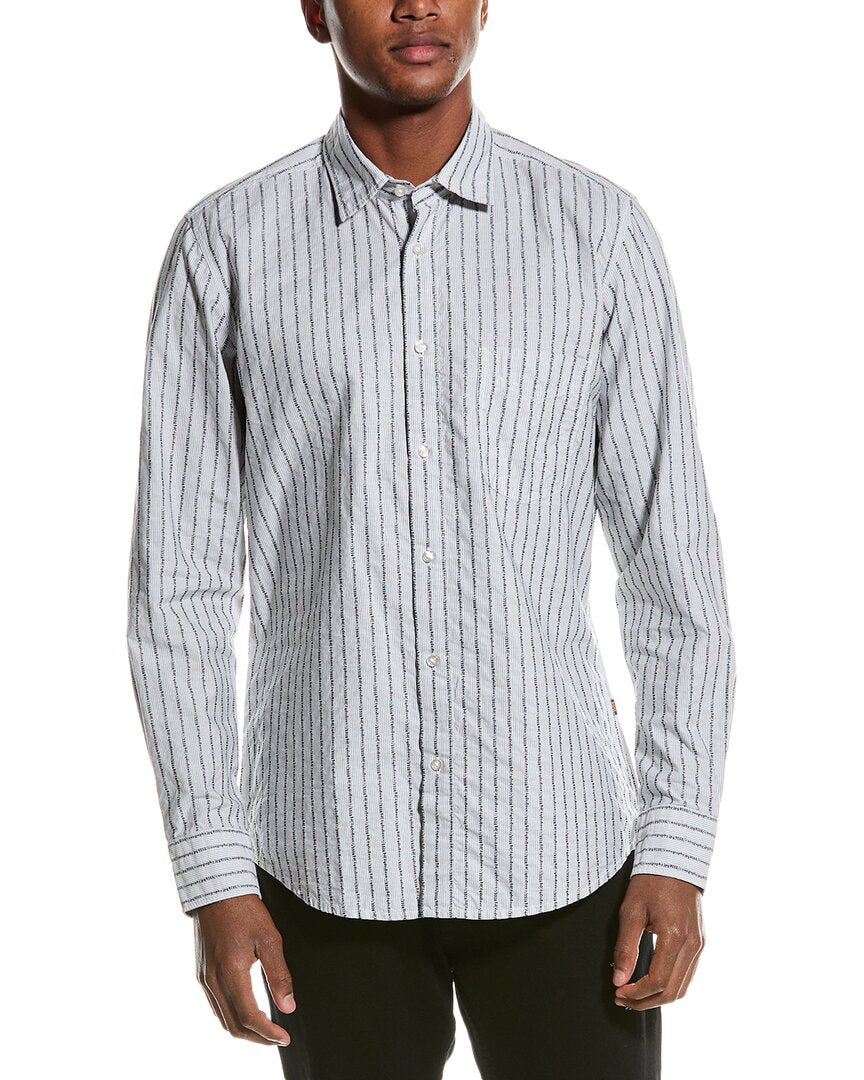 

Рубашка BOSS Hugo Boss Remiton Regular Fit, белый