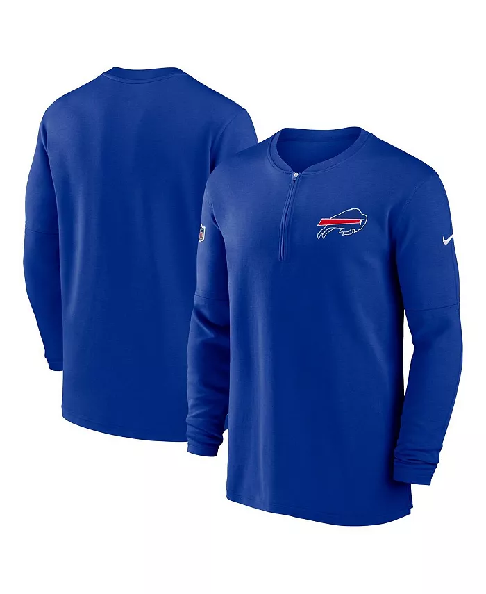 Мужская базовая худи с молнией на четверть Buffalo Bills 2023 года, с длинными рукавами, для тренировок Nike — фото 2