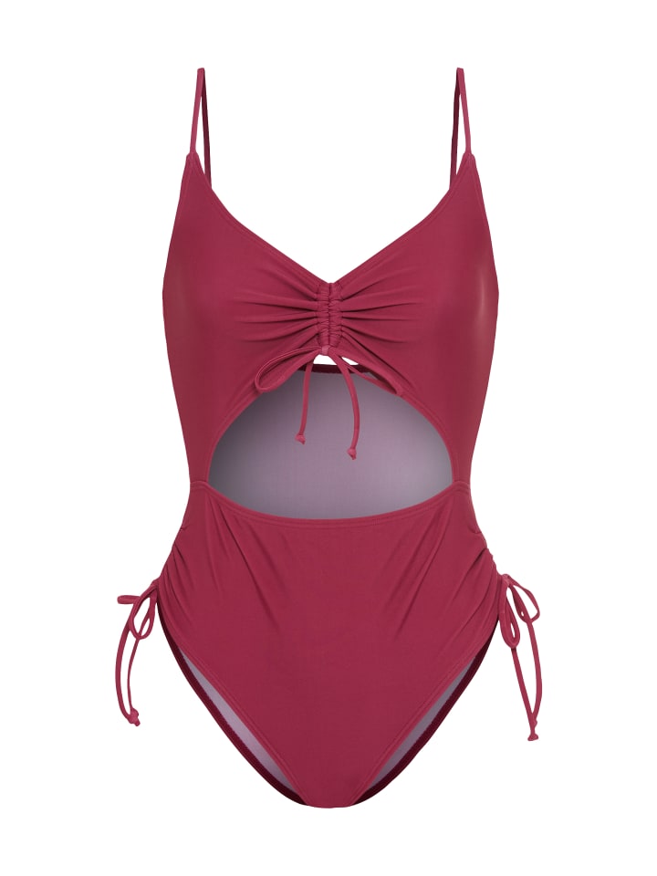 

LSCN BY LASCANA Купальник темно-ягодного цвета