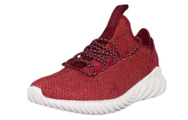 Кроссовки трубчатые doom носок primeknit Adidas, красный — фото 3