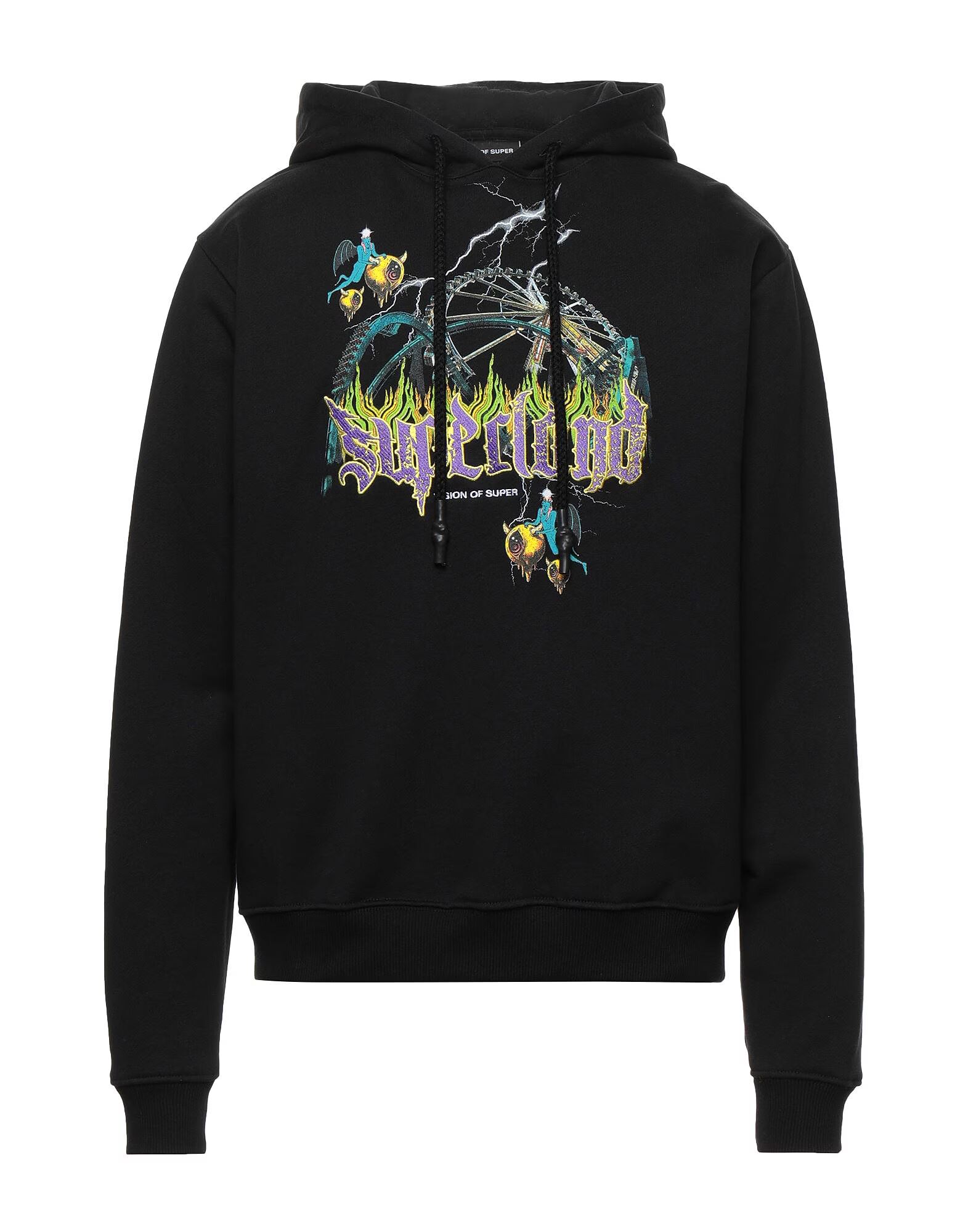 

Толстовка BLACK PURPLE RIDES PRINT Vision Of Super, черный