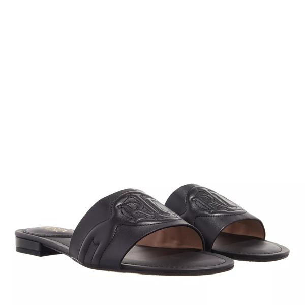 

Туфли alegra iii sandals slide Lauren Ralph Lauren, черный