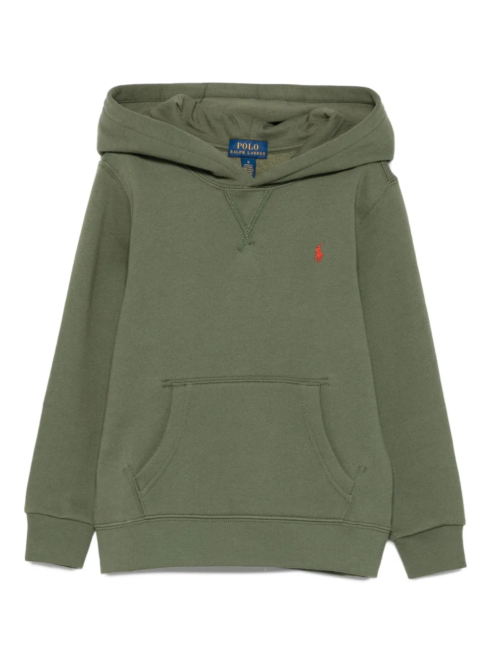 

Толстовка с вышитым изображением пони Polo POLO RALPH LAUREN KIDS, зеленый