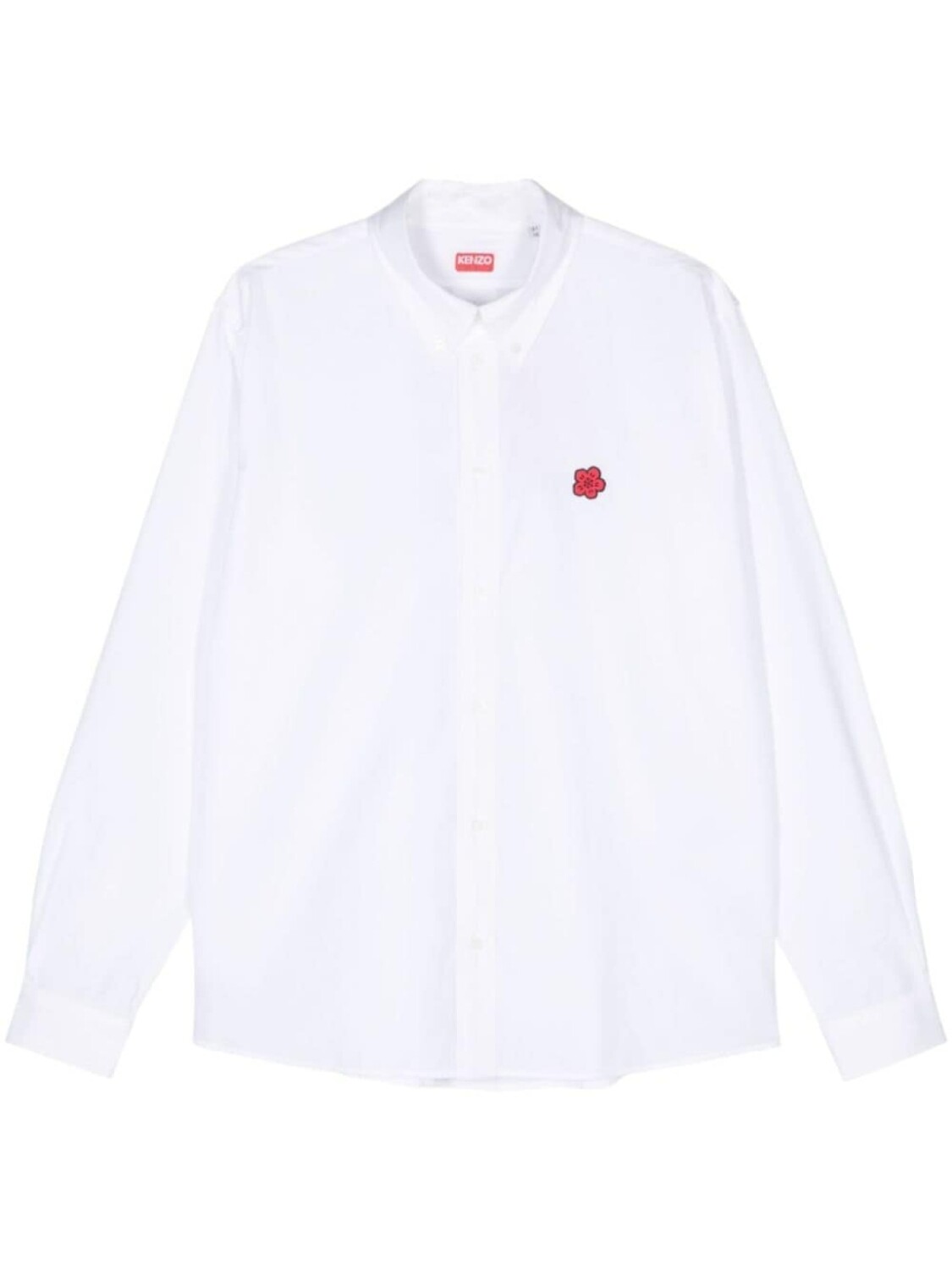 

Kenzo рубашка Boke Flower, белый
