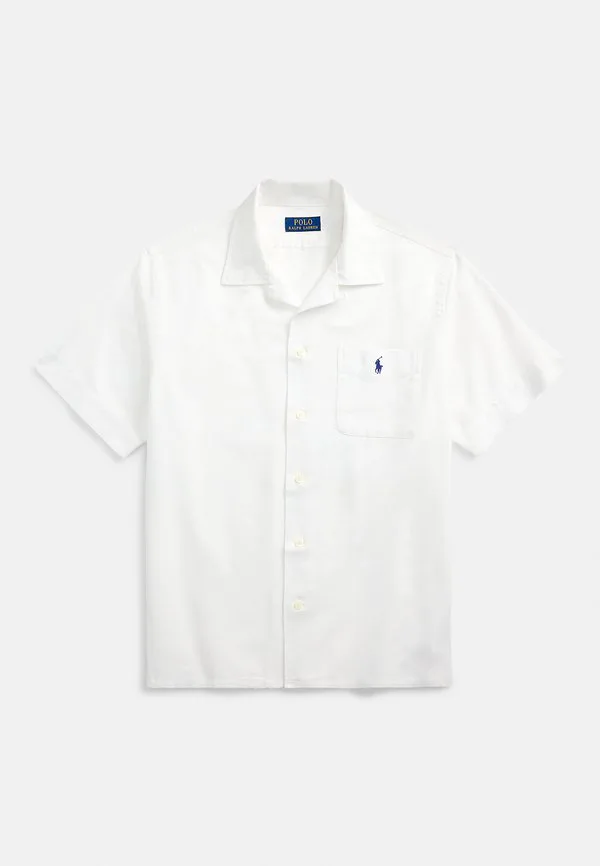 Классическая рубашка в стиле оксфорд с откидным верхом. Polo Ralph Lauren, White — фото 4