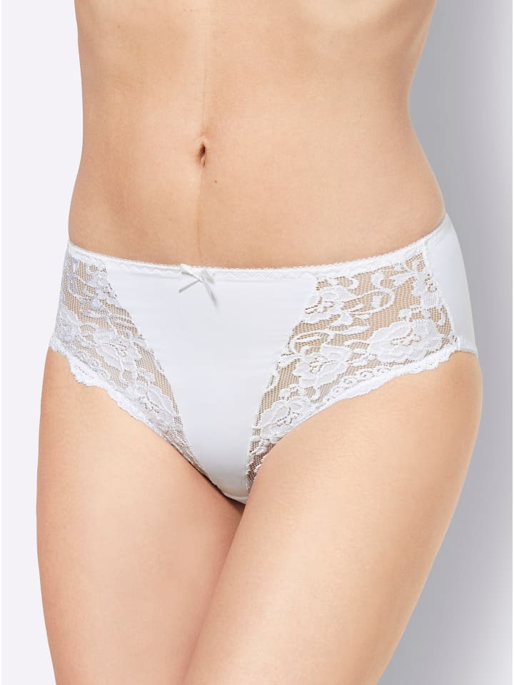 

Sassa Трусы Slip in weiß + puder