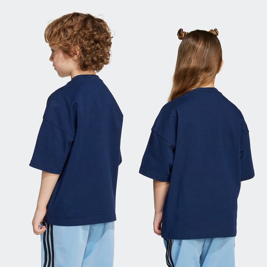 Рубашка ADIDAS ORIGINALS, светло-синий/темно-синий — фото 4