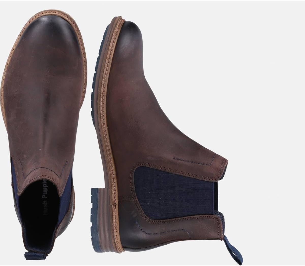 Мужские ботинки Hush Puppies Chelsea Chelsea Boot, коричневый — фото 3