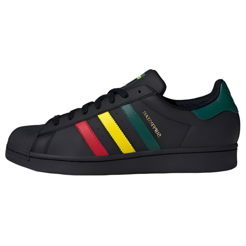 

Кроссовки Adidas Superstar Rasta Black, черный