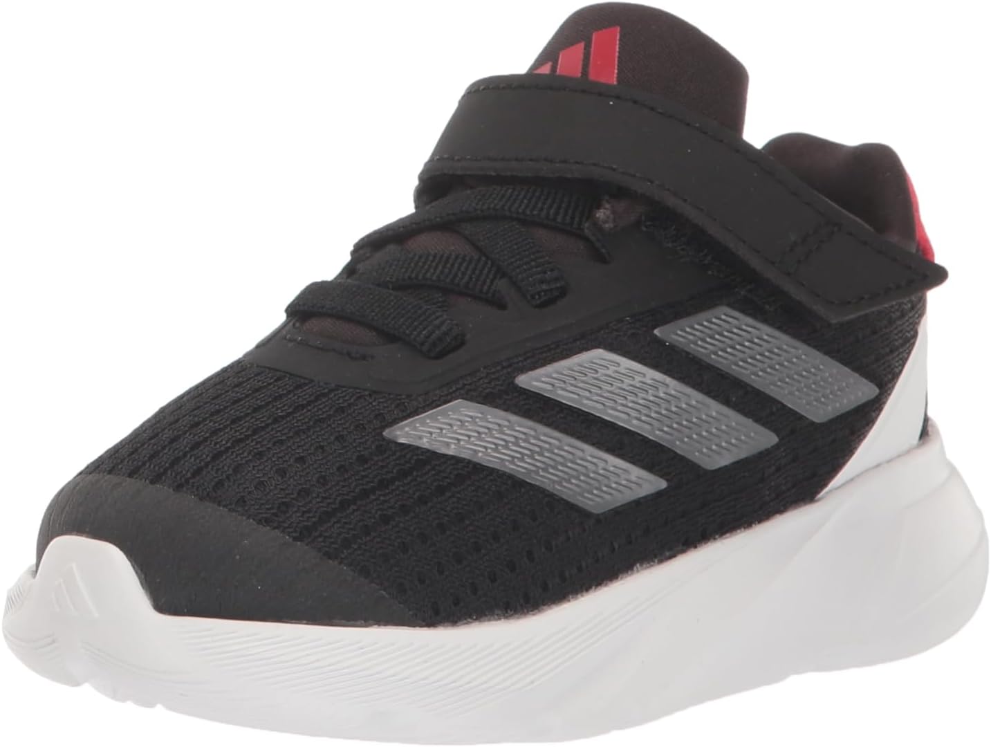 

Кроссовки adidas Kids' Duramo SL с эластичными шнурками, черный/алый