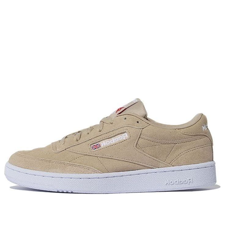 

Кеды Reebok Club C 85 Low-Top Sneakers Brown, коричневый
