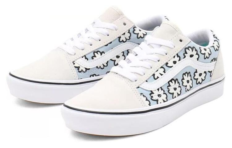 

Кроссовки Vans Old Skool White/Blue/Printed