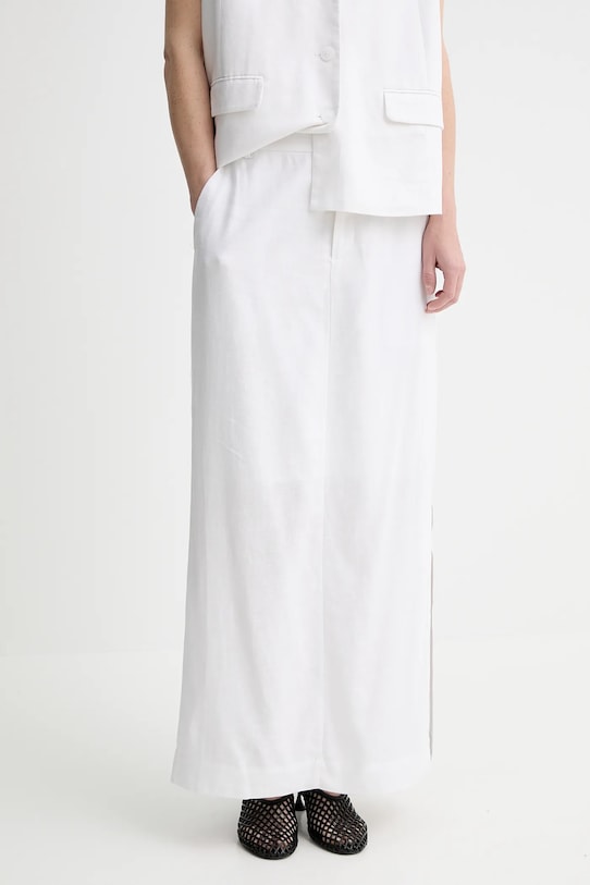 

Юбка с добавлением льна Gestuz, белый