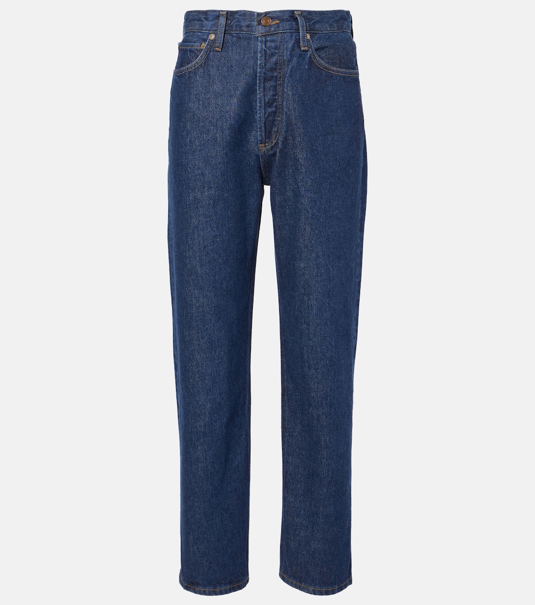 

Прямые джинсы с высокой посадкой Pinch Waist в стиле 90-х Agolde, Foxley