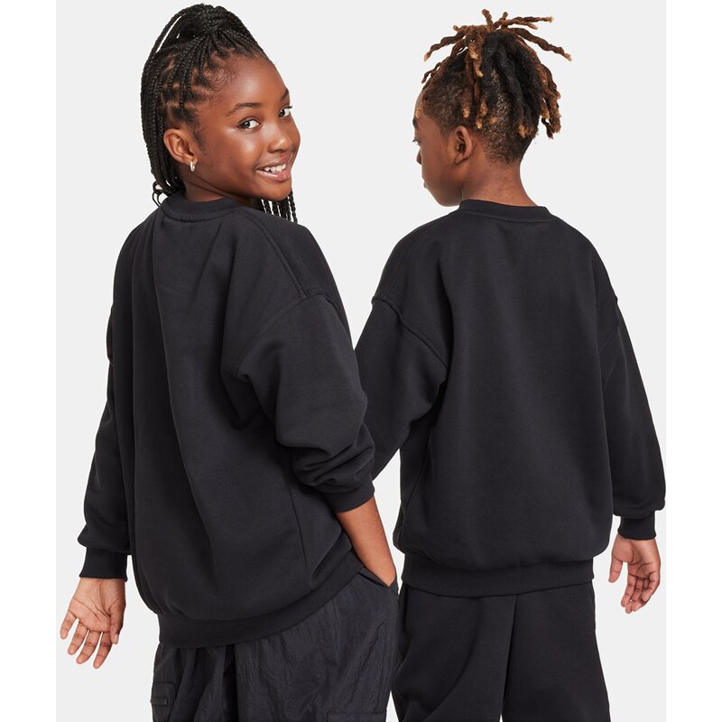 Sweatshirt g nsw club flc bf crew ls shne Nike, мультиколор — фото 4
